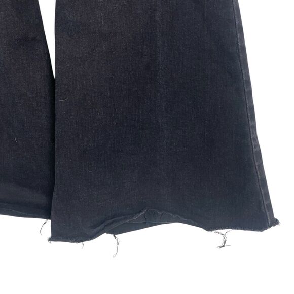 Rewash Jeans Womens Size 7 Stretch Low Rise Flared Raw Hem 531 - Picture 8 of 9